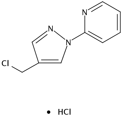2-(4-(Chloromethyl)-1H-pyrazol-1-yl)pyridine hydrochloride
