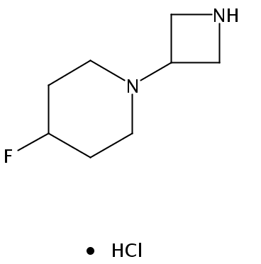 1-(Azetidin-3-yl)-4-fluoropiperidine hydrochloride