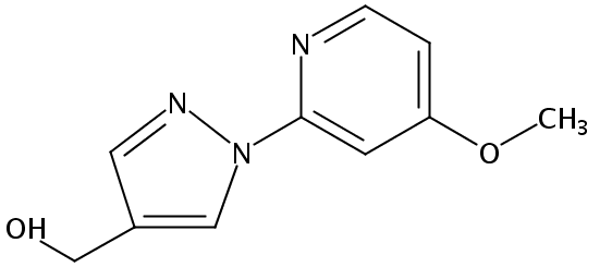 (1-(4-Methoxypyridin-2-yl)-1H-pyrazol-4-yl)methanol