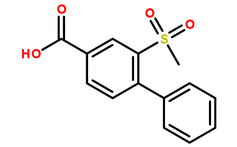 2-甲烷磺酰基-联苯-4-羧酸