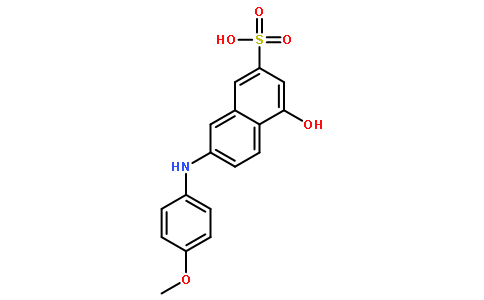 4-羟基-7-[(4-甲氧基苯基)氨基]萘-2-磺酸