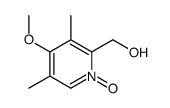 (4-methoxy-3,5-dimethyl-1-oxidopyridin-1-ium-2-yl)methanol