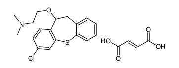 2-[(2-chloro-5,6-dihydrobenzo[b][1]benzothiepin-5-yl)oxy]ethyl-dimethylazanium,(Z)-4-hydroxy-4-oxobut-2-enoate