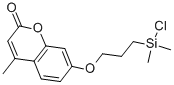 7-[3-(氯二甲基甲硅烷基)丙氧基-4-甲基香豆素
