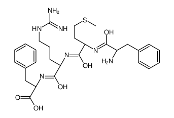 (2S)-2-[[(2S)-2-[[(2S)-2-[[(2S)-2-amino-3-phenylpropanoyl]amino]-4-methylsulfanylbutanoyl]amino]-5-(diaminomethylideneamino)pentanoyl]amino]-3-phenylpropanoic acid