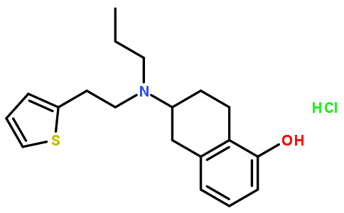 5,6,7,8-四氢-6-[丙基[2-(3-噻吩基)乙基]氨基]-1-羟基萘盐酸盐