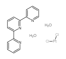 氯(2,2′:6′,2′′-三联吡啶)二氯化铂 二水合物