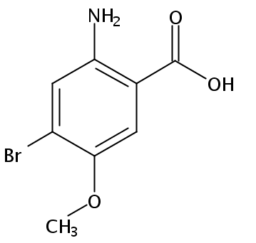 2-氨基-4-溴-5-甲氧基苯甲酸