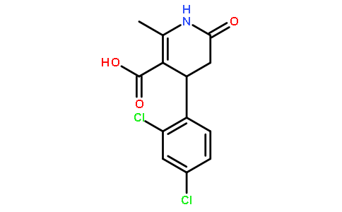 4-(2,4-二氯苯基)-1,4,5,6-四氫-2-甲基-6-氧代-3-吡啶羧酸