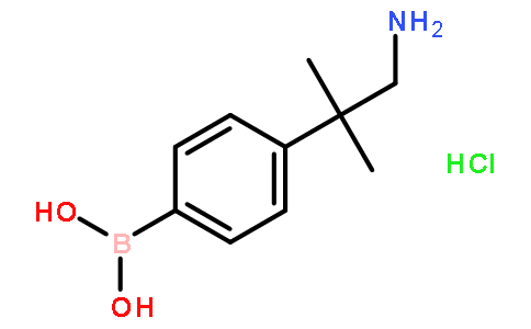 2-甲基-2-(4-硼苯基)丙胺盐酸盐