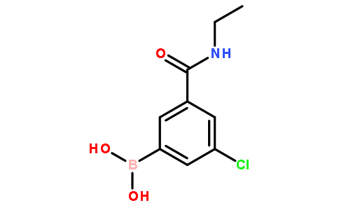 N-ETHYL 3-BORONO-5-CHLOROBENZAMIDE