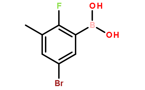5-溴-2-氟-3-甲基苯硼酸
