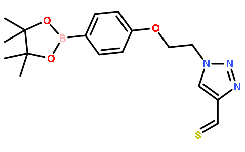 4-(2-(4-(THPO-甲基)-1,2,3-噻唑-1-基)乙氧基)苯硼酸频那醇酯