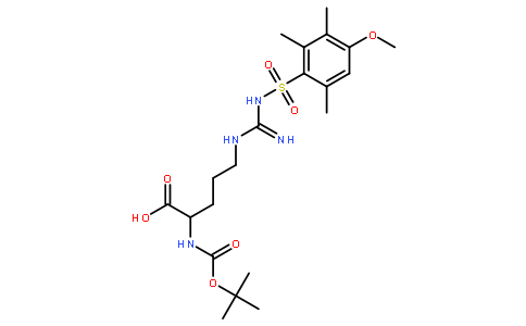 Boc-D-精氨酸