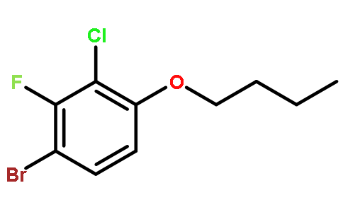 1-溴-4-丁氧基-3-氯-2-氟苯