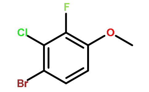 4-溴-3-氯-2-氟苯甲醚