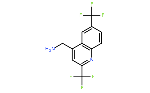 (2,6-双三氟甲基喹啉-4-基)甲胺
