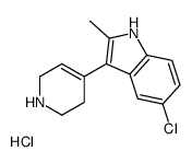 5-chloro-2-methyl-3-(1,2,3,6-tetrahydropyridin-4-yl)-1H-indole,hydrochloride