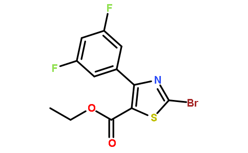 2-溴-4-(3,5-二氟苯基)噻唑-5-羧酸乙酯