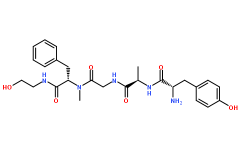 (D-ALA2,N-ME-PHE4,GLYCINOL5)-ENKEPHALIN