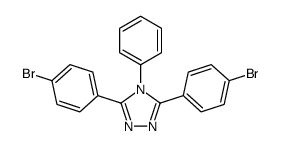 3,5-bis(4-bromophenyl)-4-phenyl-1,2,4-triazole