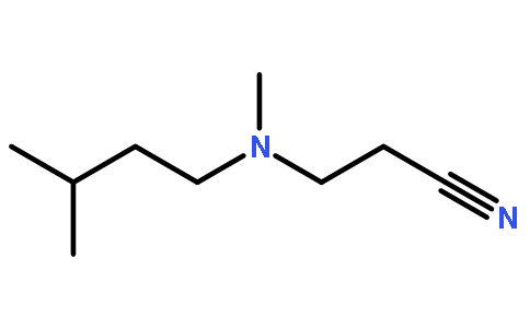 3-[Methyl(3-methylbutyl)amino]propanenitrile