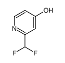 4-Pyridinol, 2-(difluoromethyl)- (9CI)