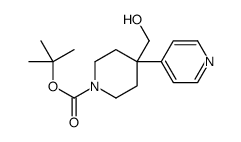 4-(羟基甲基)-4-(吡啶-4-基)哌啶-1-羧酸叔丁酯