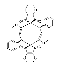 (6E,8R,14E,16R)-2,3,6,11,12,14-Hexamethoxy-8,16-diphenyldispiro[4 .3.4.3]hexadeca-2,6,11,14-tetraene-1,4,10,13-tetrone