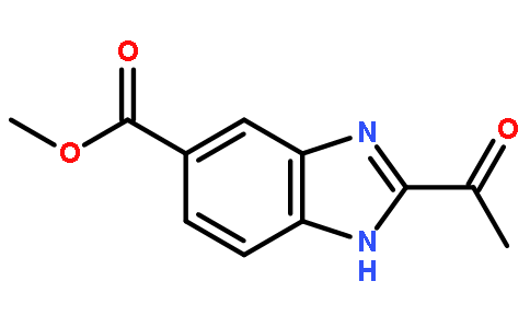 2-乙酰基-1H-苯并咪唑-6-羧酸甲酯