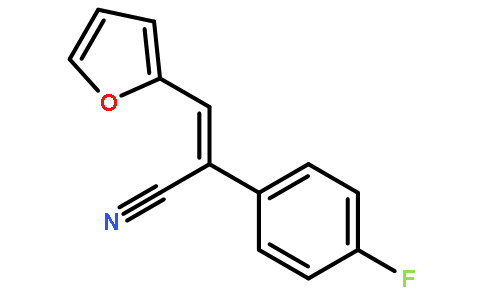 E-α-(4-氟苯基 )-β-(2-呋喃基 )丙烯腈