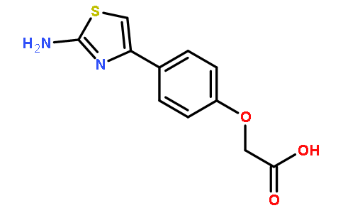 2-[4-(2-氨基-4-噻唑基)苯氧基]乙酸