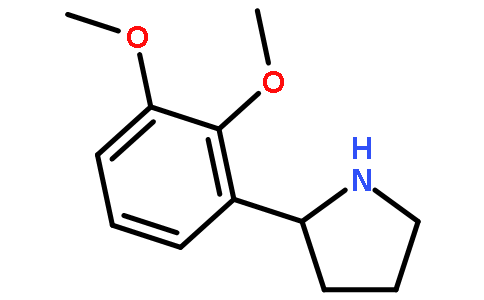 2-(2,3-二甲氧基苯基)吡咯烷