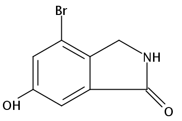 4-溴-2,3-二氢-6-羟基-1H-异吲哚-1-酮