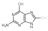 2-氨基-6-羟基-8-巯基嘌呤