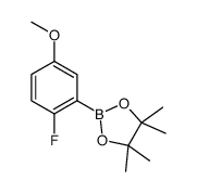 2-(2-fluoro-5-methoxyphenyl)-4,4,5,5-tetramethyl-1,3,2-dioxaborolane
