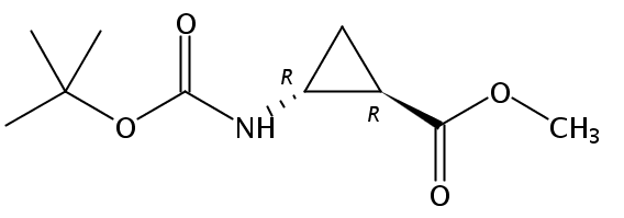 (1R,2R)-rel-2-((叔丁氧羰基)氨基)环丙烷羧酸甲酯