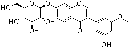7-(beta-D-吡喃葡萄糖基氧基)-3-(3-羟基-5-甲氧基苯基)-4H-1-苯并吡喃-4-酮