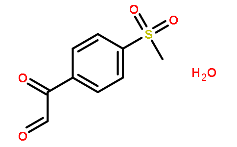 2-(4-(甲基磺酰基)苯基)-2-氧代乙醛水合物
