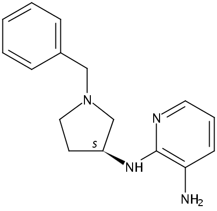 (S)-N2-(1-Benzylpyrrolidin-3-yl)pyridine-2,3-diamine