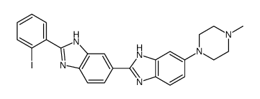 2-(2-iodophenyl)-6-[6-(4-methylpiperazin-1-yl)-1H-benzimidazol-2-yl]-1H-benzimidazole