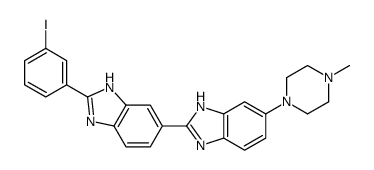 2-(3-iodophenyl)-6-[6-(4-methylpiperazin-1-yl)-1H-benzimidazol-2-yl]-1H-benzimidazole