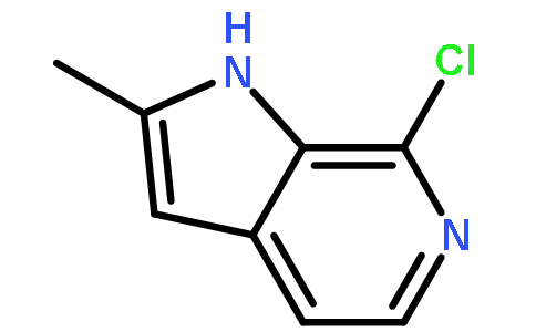 7-氯-2-甲基-1H-吡咯并[2,3-c]吡啶