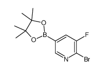 2-bromo-3-fluoro-5-(4,4,5,5-tetramethyl-1,3,2-dioxaborolan-2-yl)pyridine