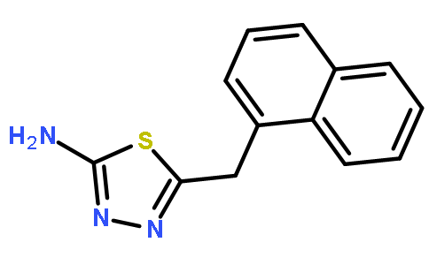 5-(1-萘甲基)-1,3,4-噻二唑-2-胺