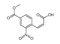 (E)-3-(4-(甲氧基羰基)-2-硝基苯基)丙烯酸