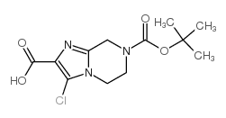 7-叔丁氧羰基-3-氯-5,6,7,8-四氢咪唑并[1,2-a]吡嗪-2-甲酸