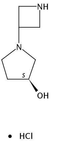 (S)-1-(Azetidin-3-yl)pyrrolidin-3-ol hydrochloride