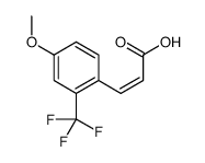 (2E)-3-[4-Methoxy-2-(trifluoromethyl)phenyl]acrylic acid