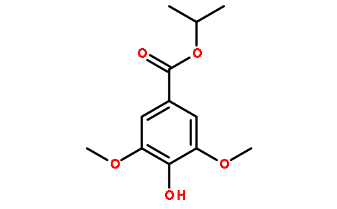 4-羟基-3,5-二甲氧基苯甲酸异丙酯